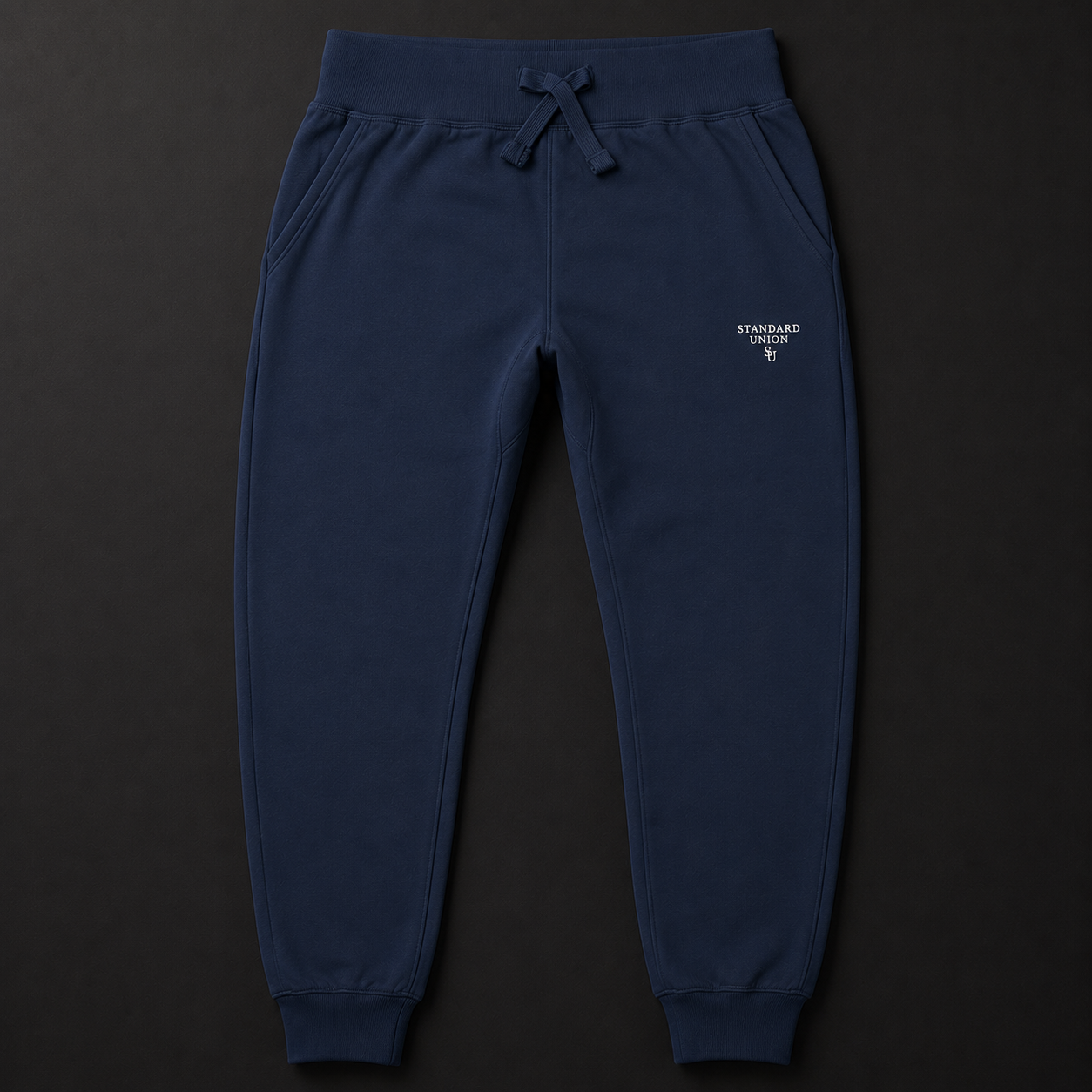 Unisex fleece sweatpants - Navy