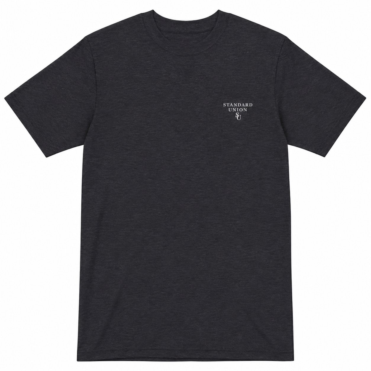 Men’s premium heavyweight tee - Charcoal Heather