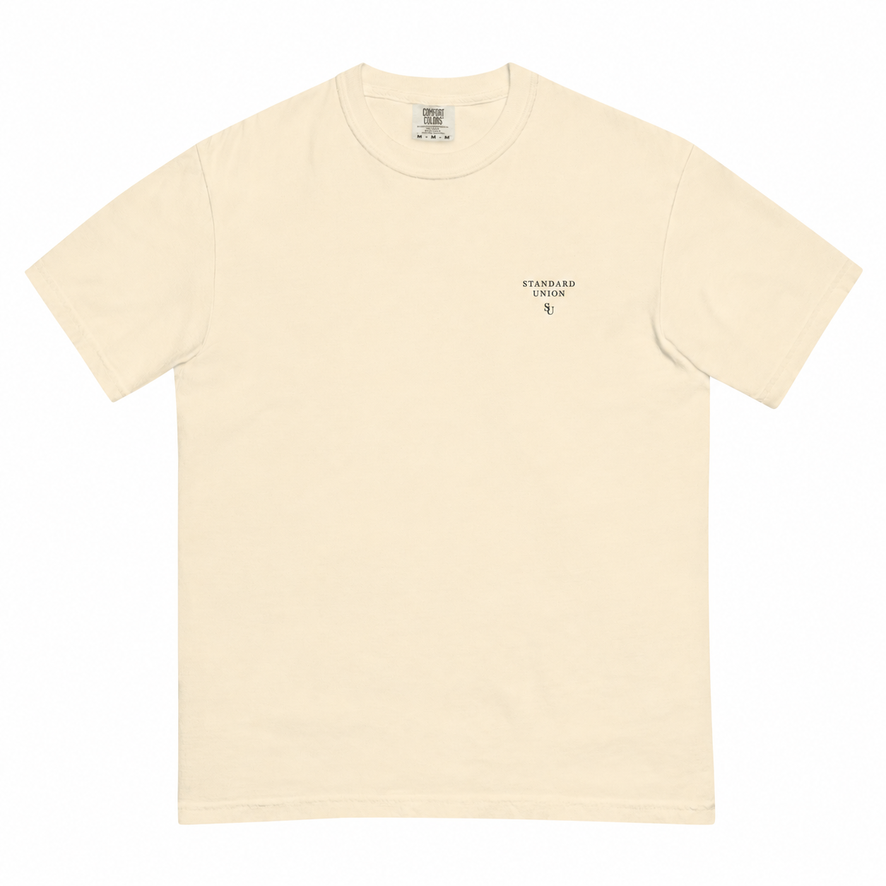 Unisex garment-dyed heavyweight t-shirt - Ivory